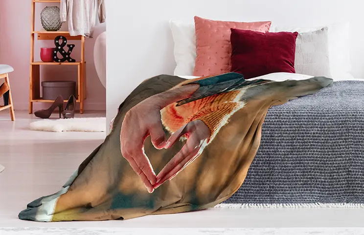 Coperta Fotografica Tocco di Vison da Printerpix